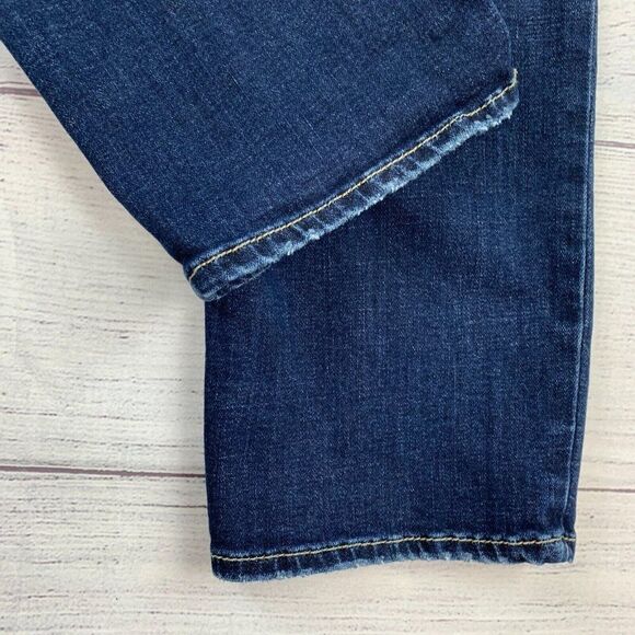 Silver Jeans Avery sz 28 X 31 Straight Dark Wash Inseam 30.5" Stretch - Picture 5 of 11